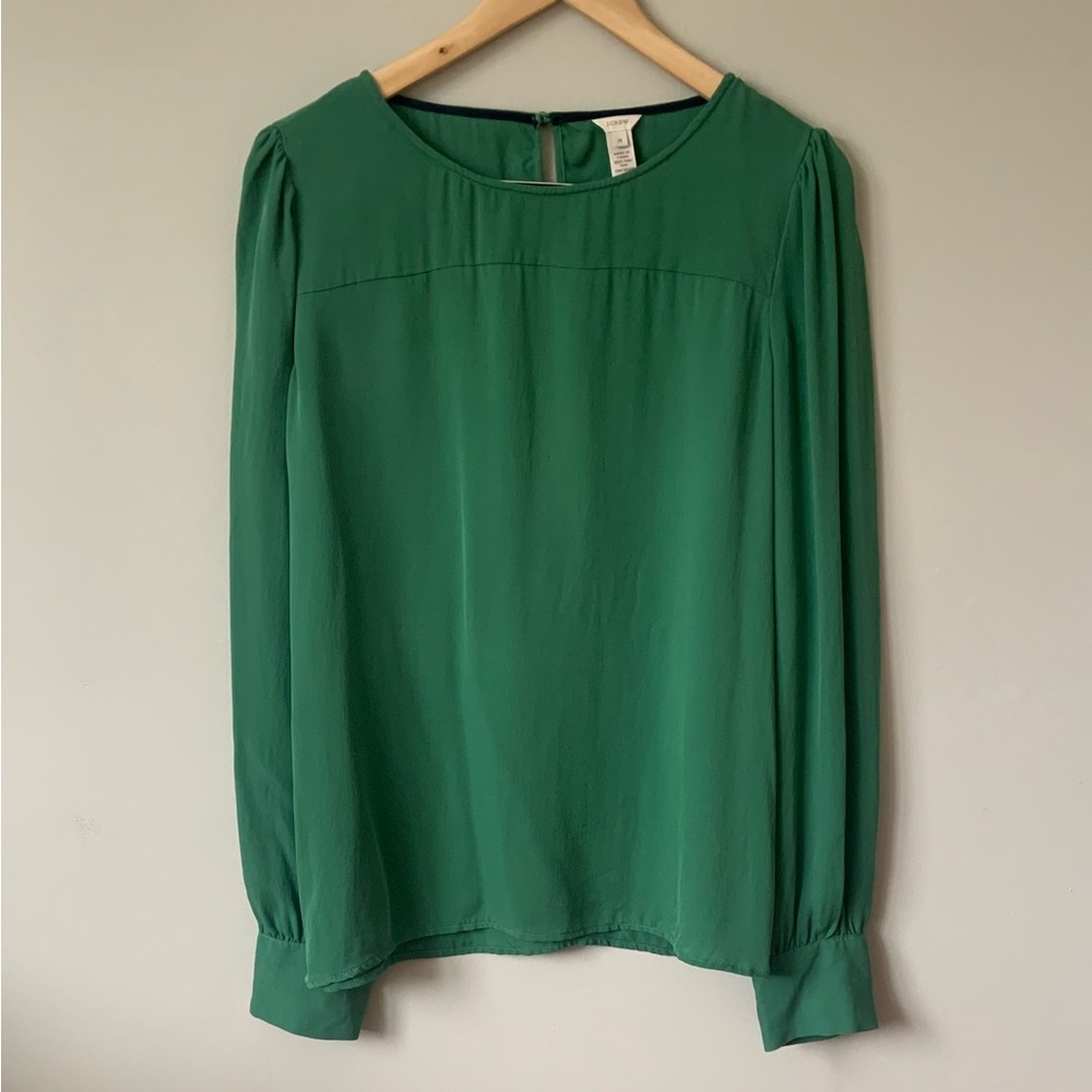 Vintage J Crew Silk Talitha Blouse
